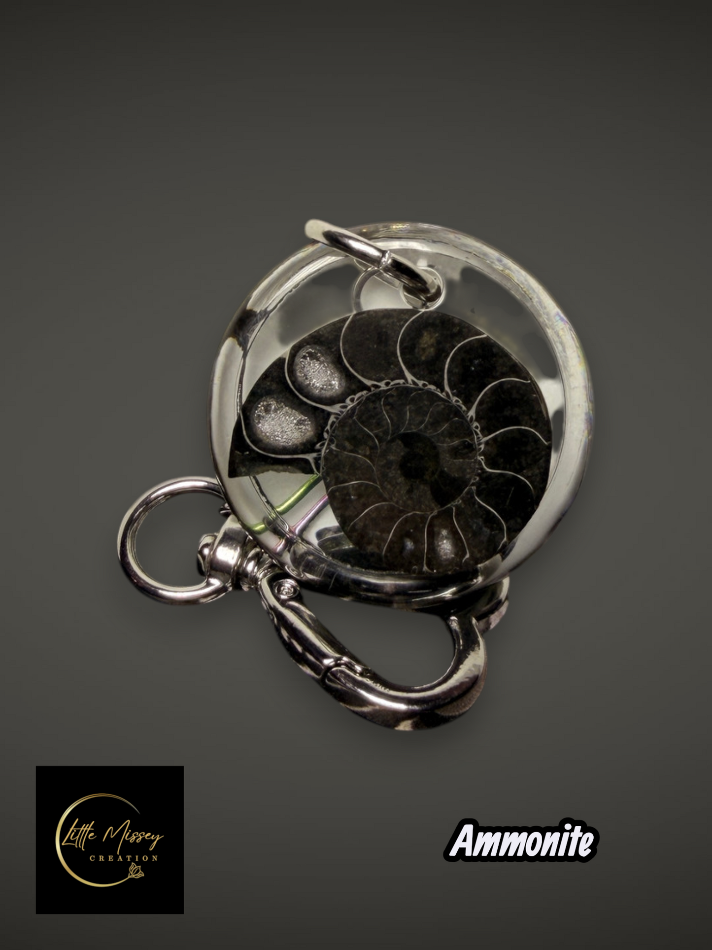 Porte-clés avec cristal