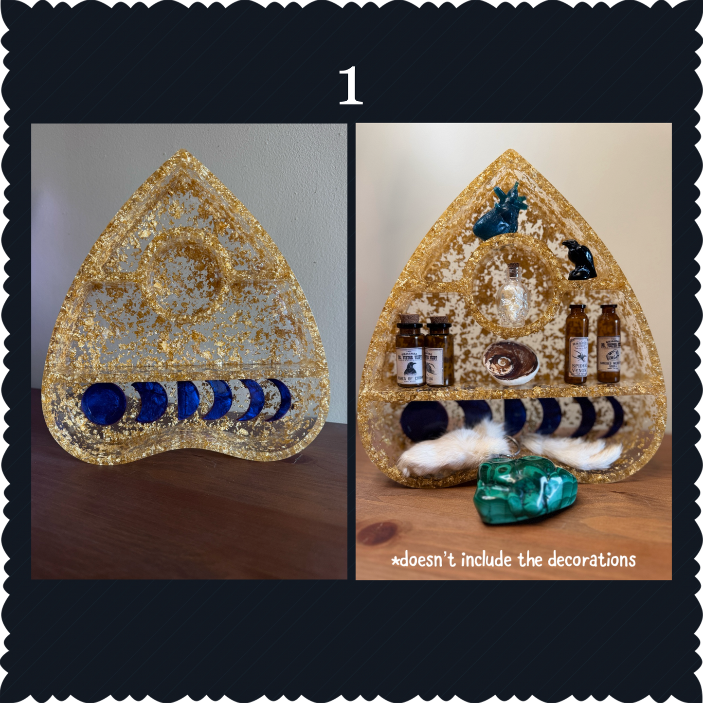 Trinket tray or mini shelf image 1