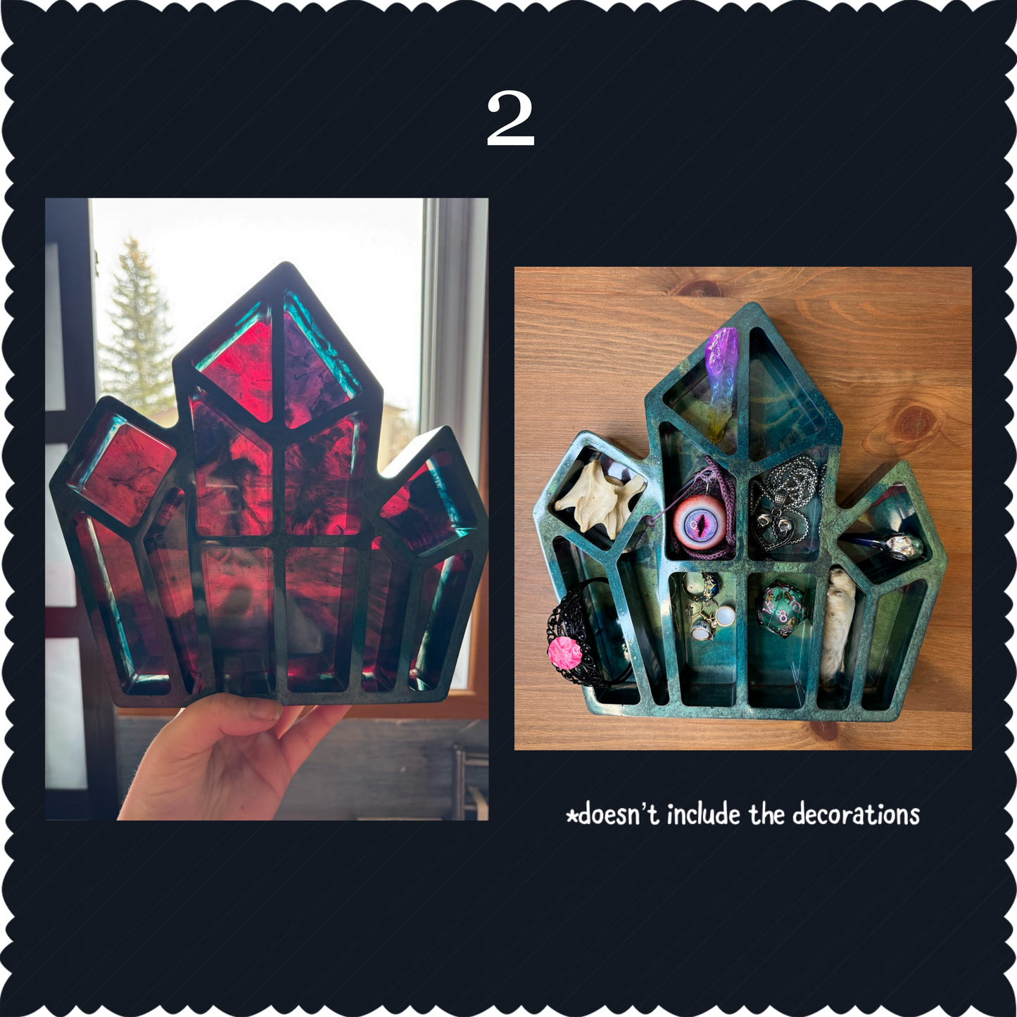 Trinket tray or mini shelf image 2