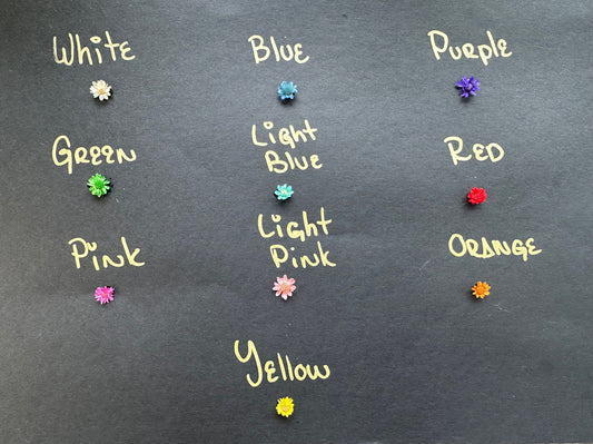 Elegant Resin Earrings and necklace with Dried Flowers  image 1