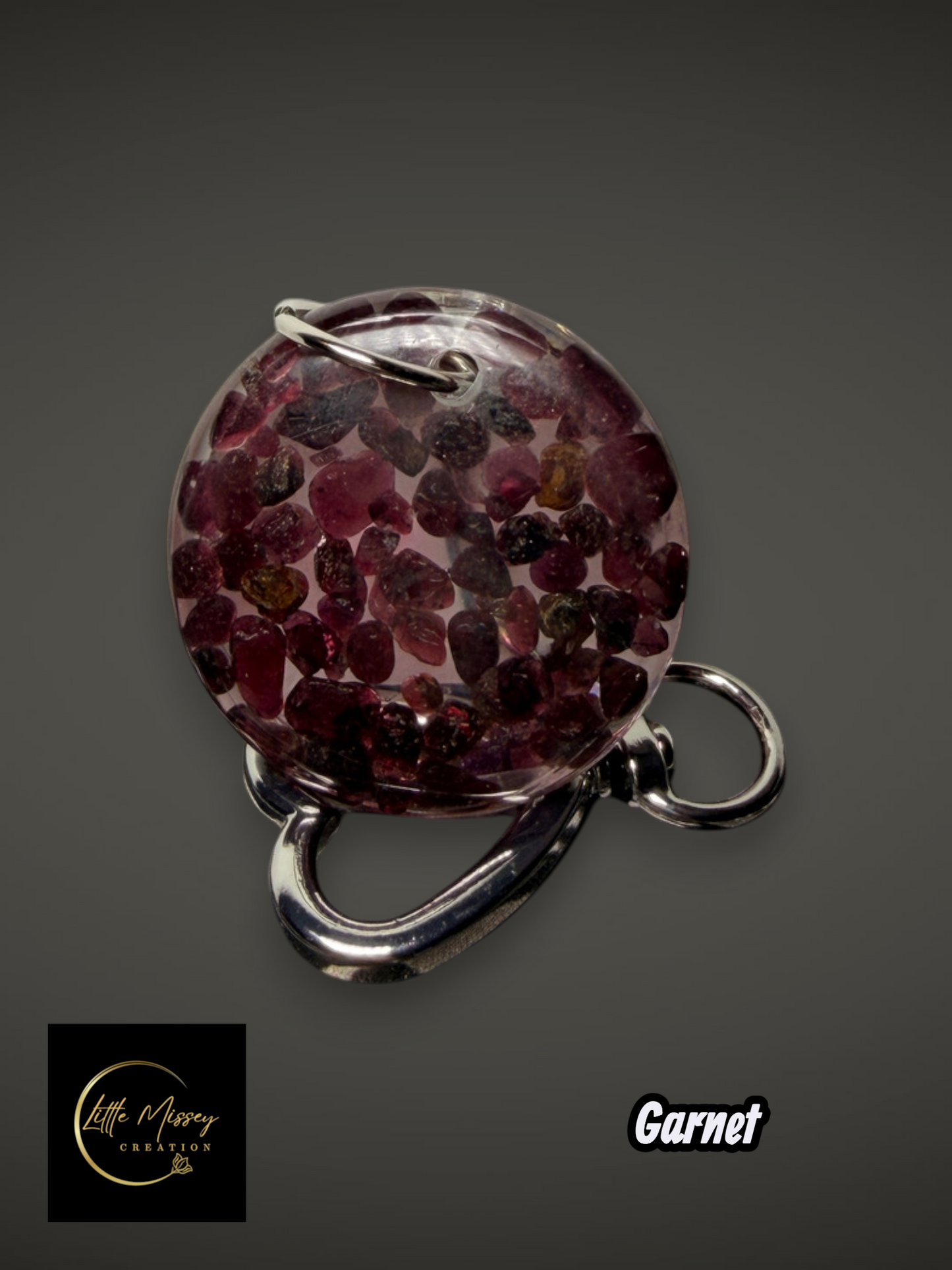 Porte-clés avec cristal
