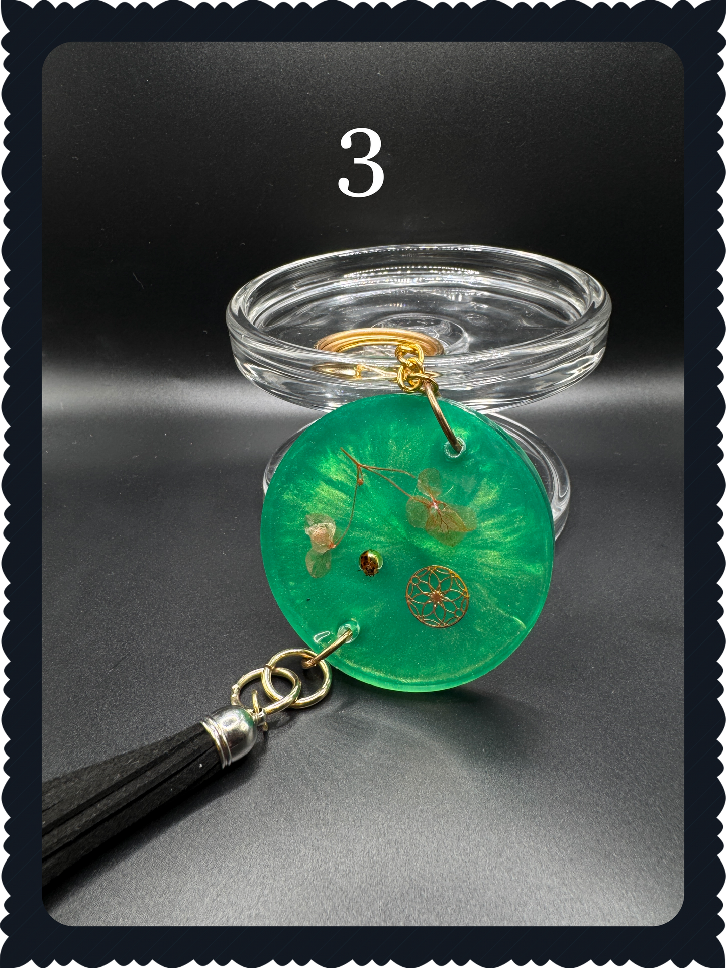 Beautiful keychains with pompom image 3