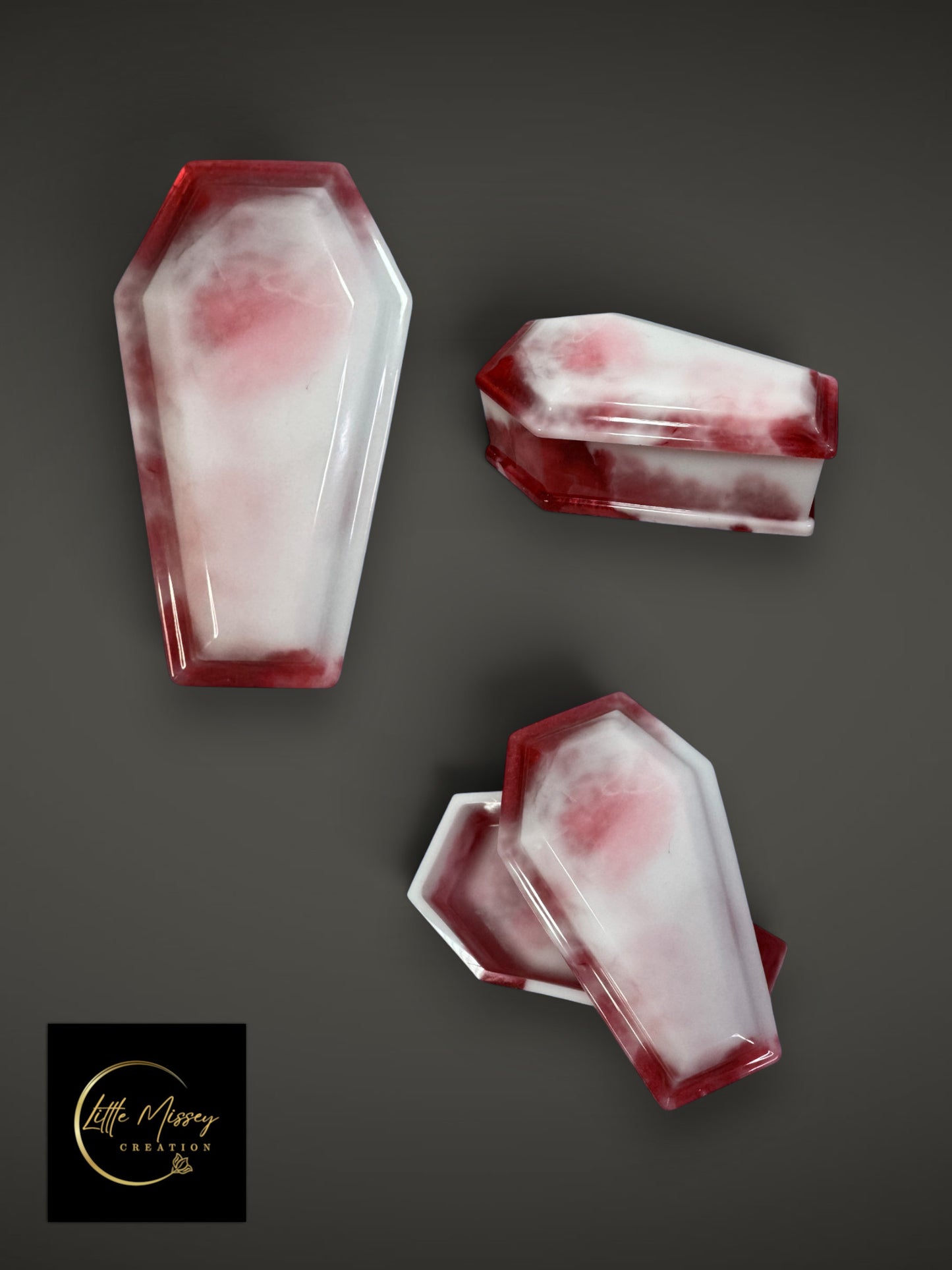 Veiled Whispers Trinket Coffin