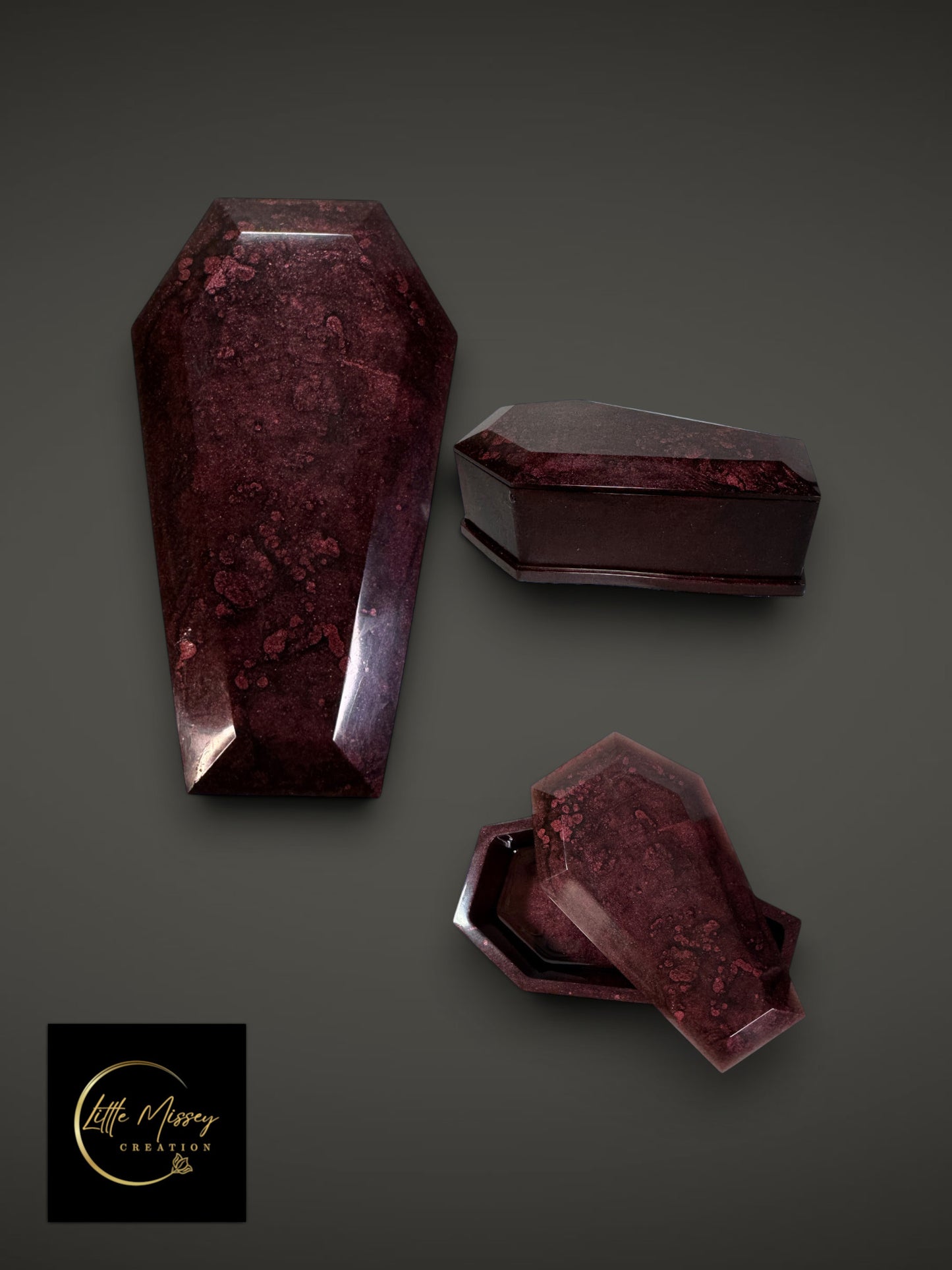 Veiled Whispers Trinket Coffin