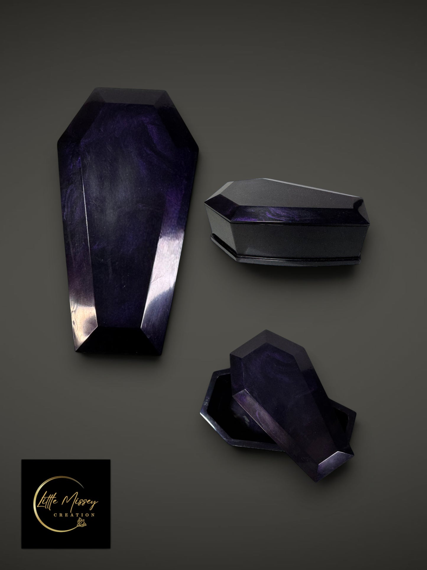 Veiled Whispers Trinket Coffin