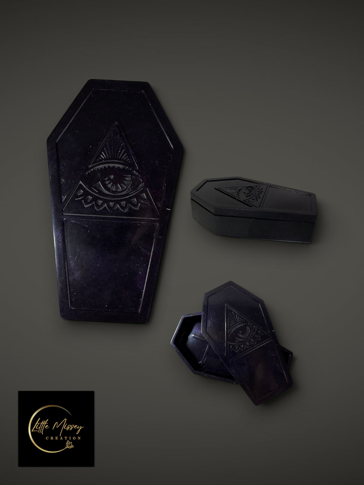 Veiled Whispers Trinket Coffin