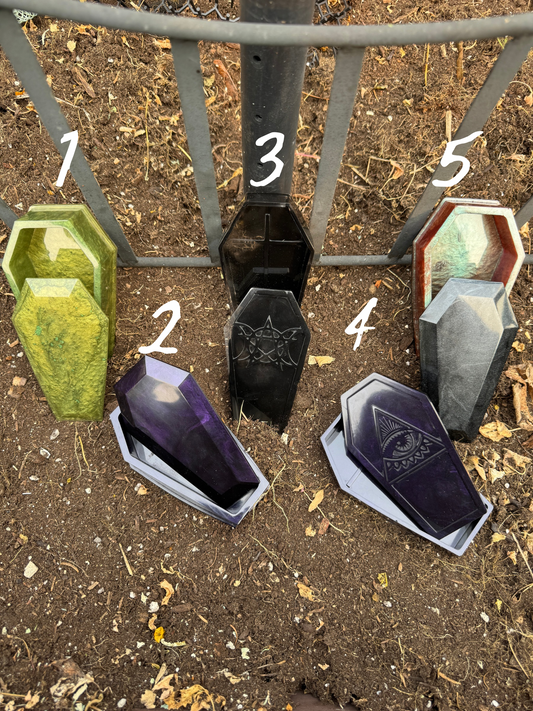 Veiled Whispers Trinket Coffin
